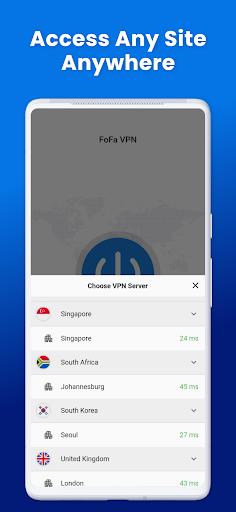 FoFa VPN (MOD)  Screenshot 4