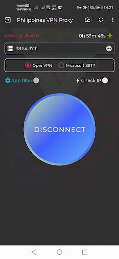 Philippines VPN - Get Pinas IP (MOD)  Screenshot 3