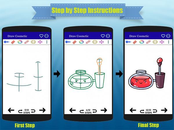 How to Draw Cosmetic Cartoon  Screenshot 3