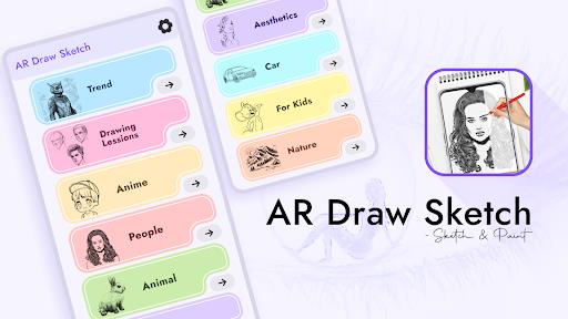 AR Draw Sketch: Sketch & Paint (MOD)  Screenshot 5