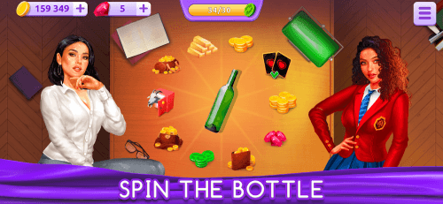 Girls & City: Spin The Bottle Mod  Screenshot 2