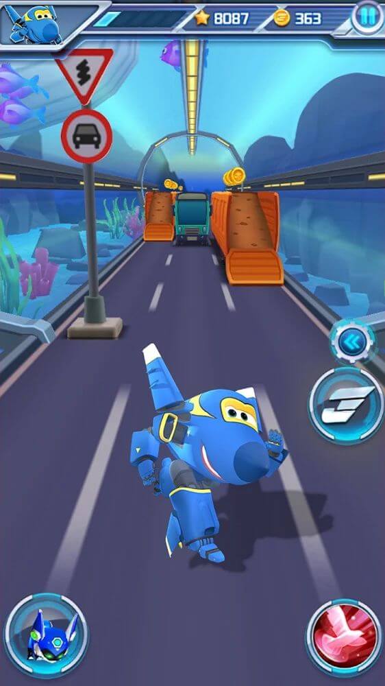 Super Wings: Jett Run Mod  Screenshot 2