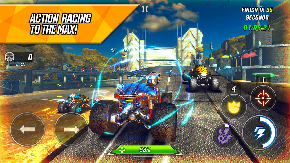 RACE: Rocket Arena Car Extreme Mod  Screenshot 1