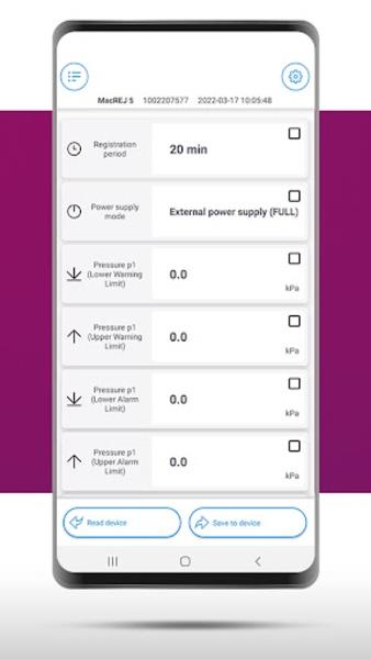 ConfIT! data loggers  Screenshot 4