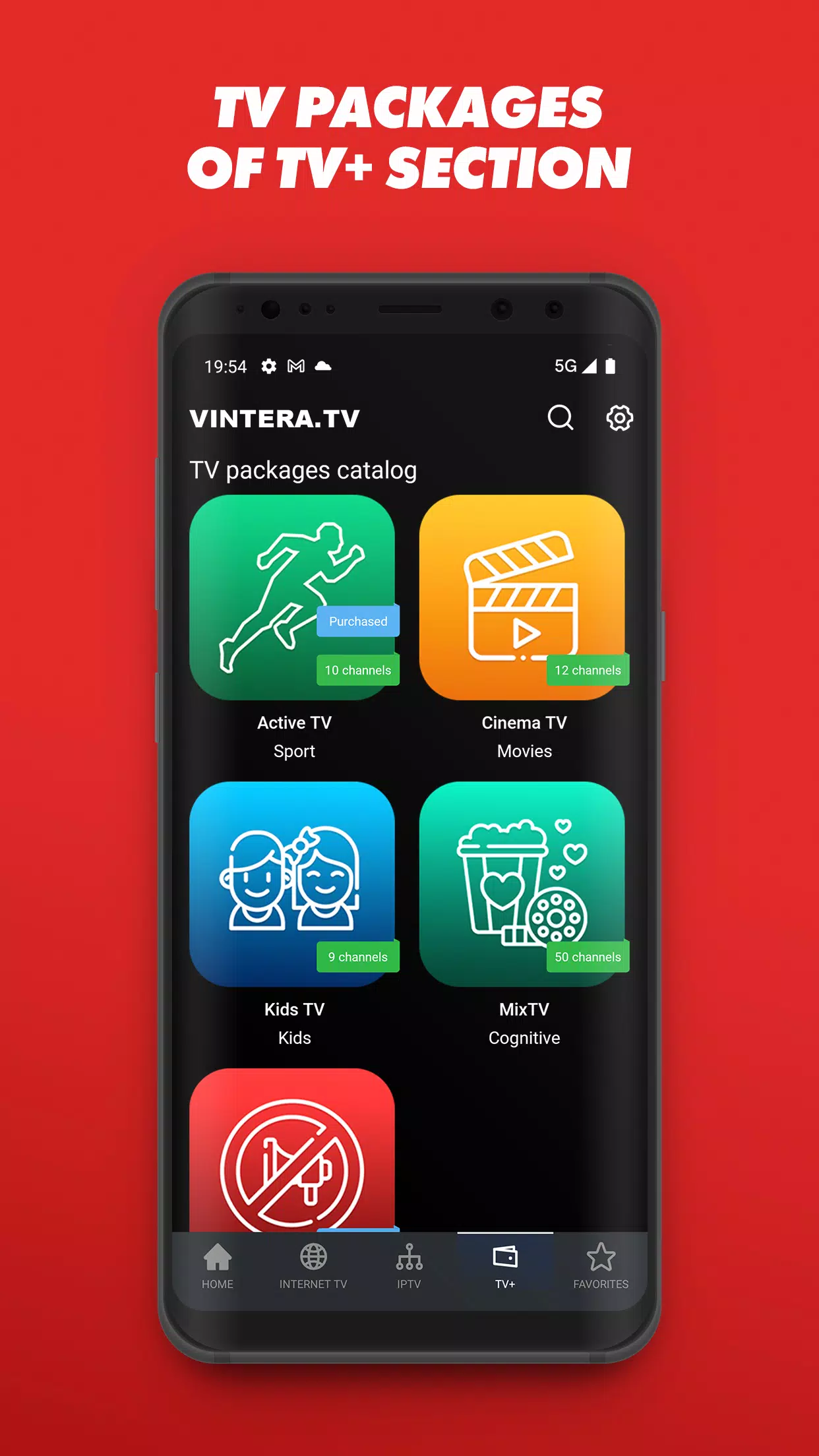 ViNTERA TV - Online TV, IPTV  Screenshot 2