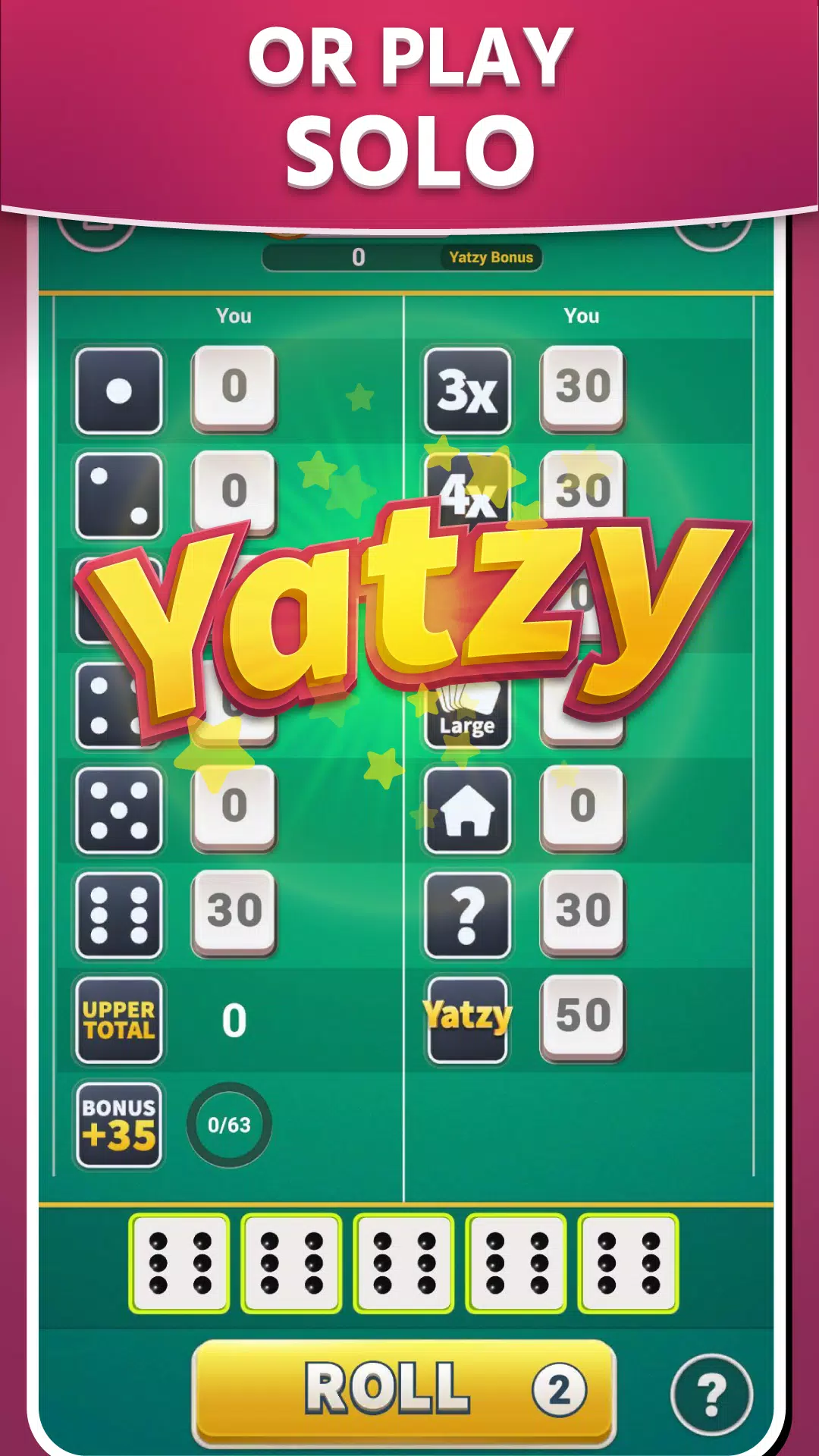 Yatzy - Classic Dice Games  Screenshot 4