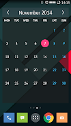 Month Calendar Widget  Screenshot 2