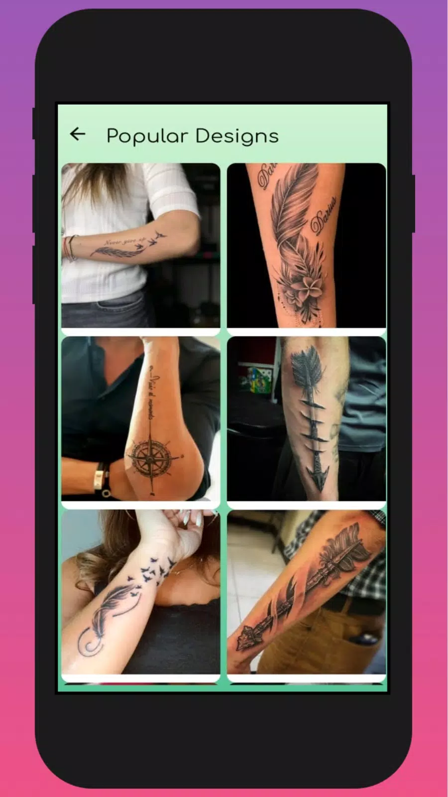 Arm Tattoo Designs  Screenshot 4