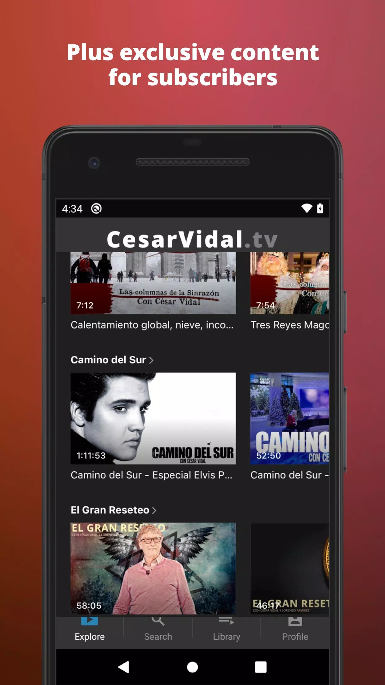 César Vidal TV  Screenshot 3