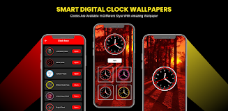 Digital Clock 4K Wallpapers HD  Screenshot 8