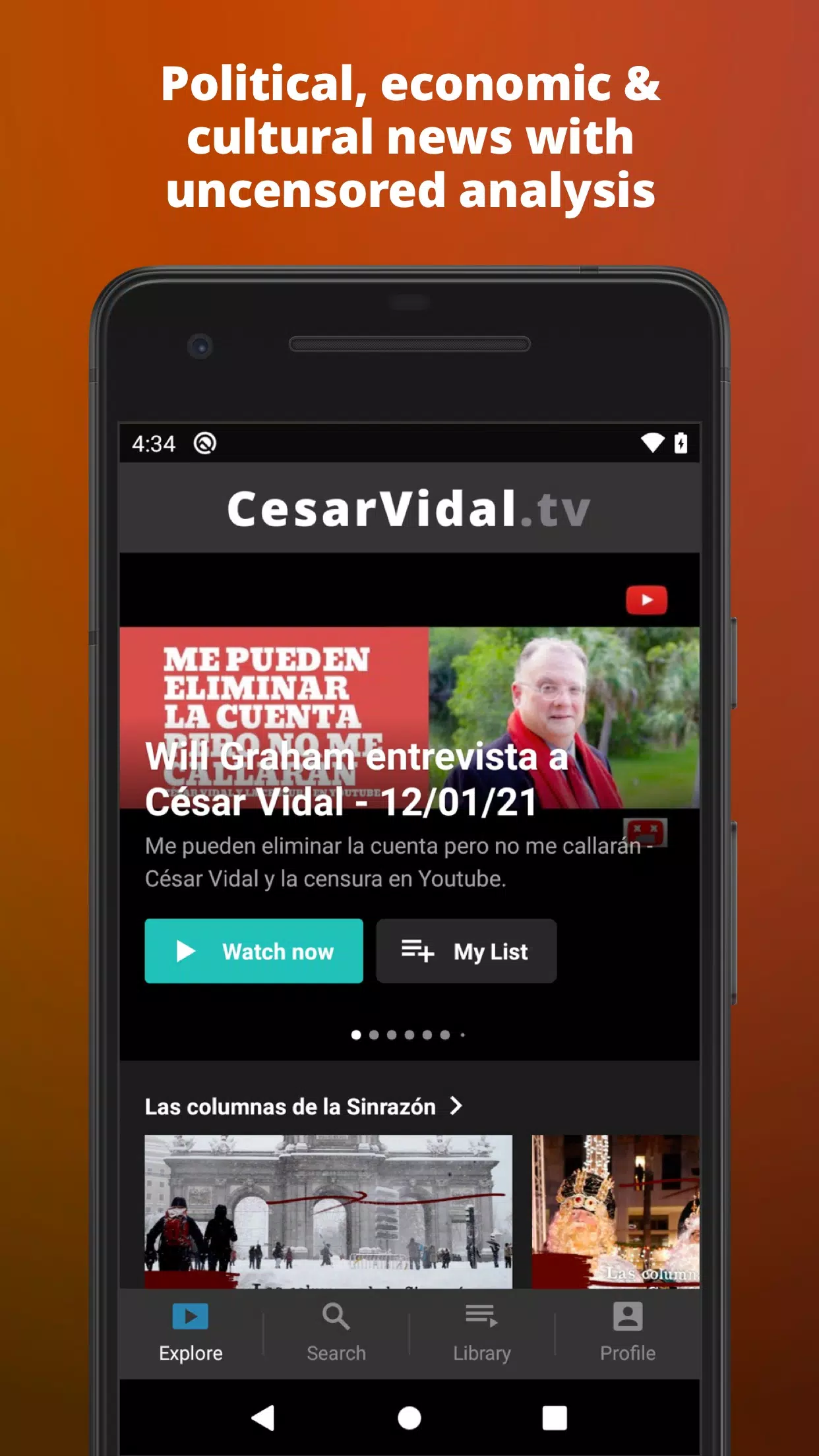 César Vidal TV  Screenshot 2