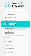 5G/4G LTE Only Network Mode  Screenshot 2