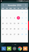 Month Calendar Widget  Screenshot 3