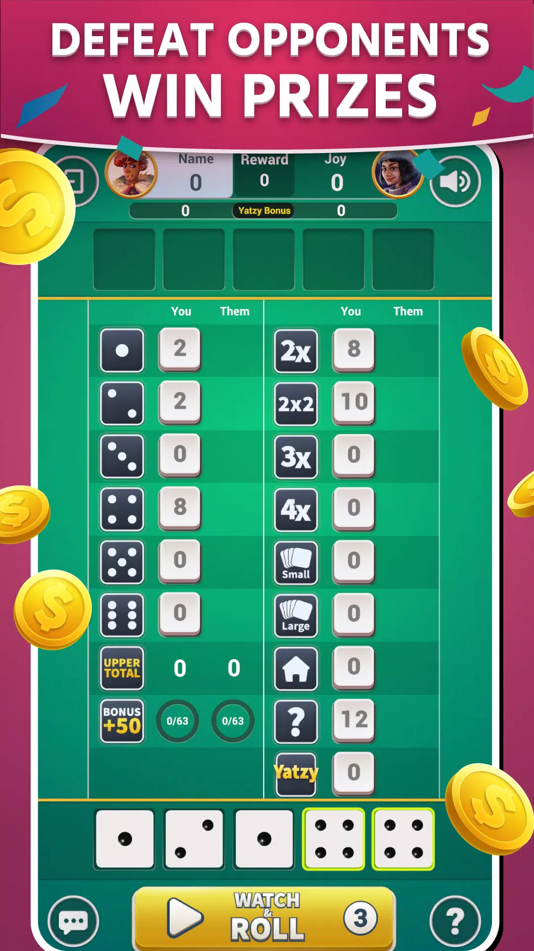 Yatzy - Classic Dice Games  Screenshot 3