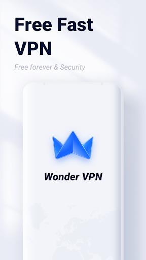 Wonder VPN - Secure VPN Proxy (MOD)  Screenshot 1