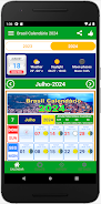 Brasil Calendário 2024 Brazil  Screenshot 3