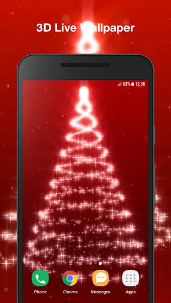 3D Christmas Tree Live Wallpaper  Screenshot 3
