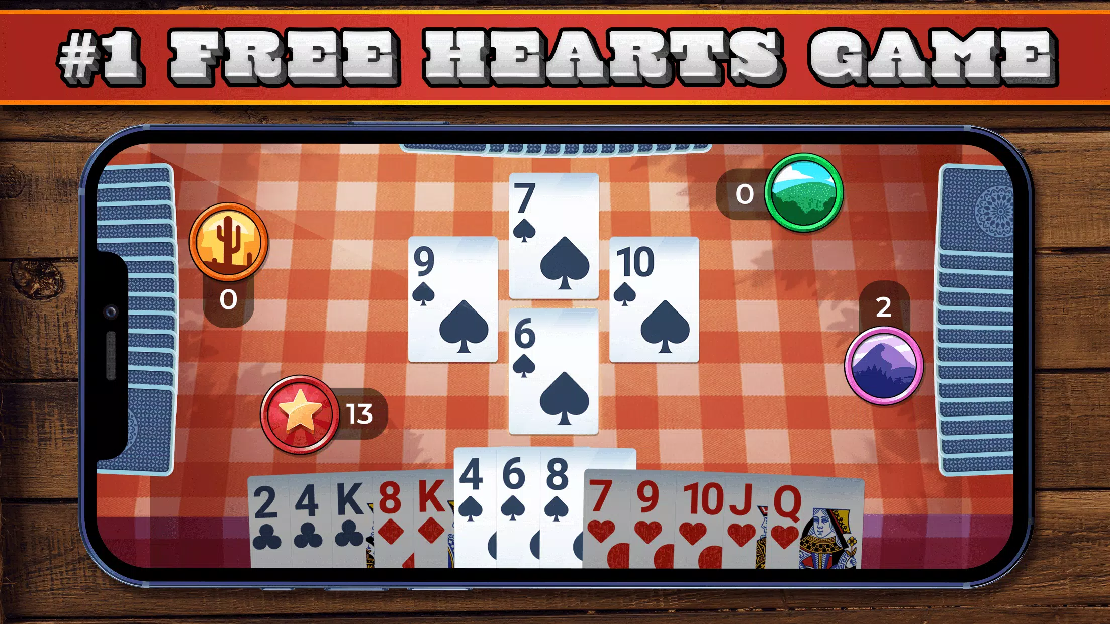 Ultimate Hearts: Classic Card  Screenshot 1