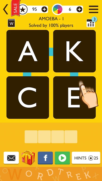 Word Trek - Word Brain streak  Screenshot 3