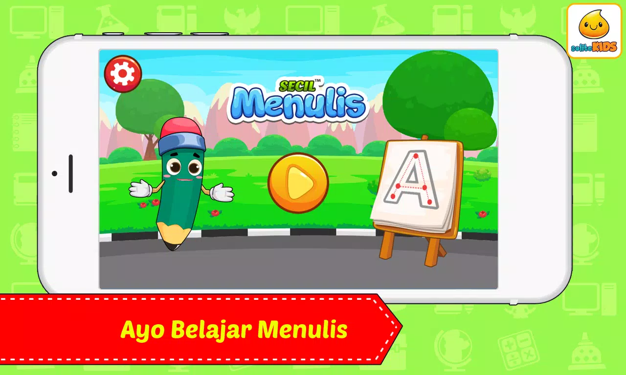 Belajar Menulis Huruf  Screenshot 1