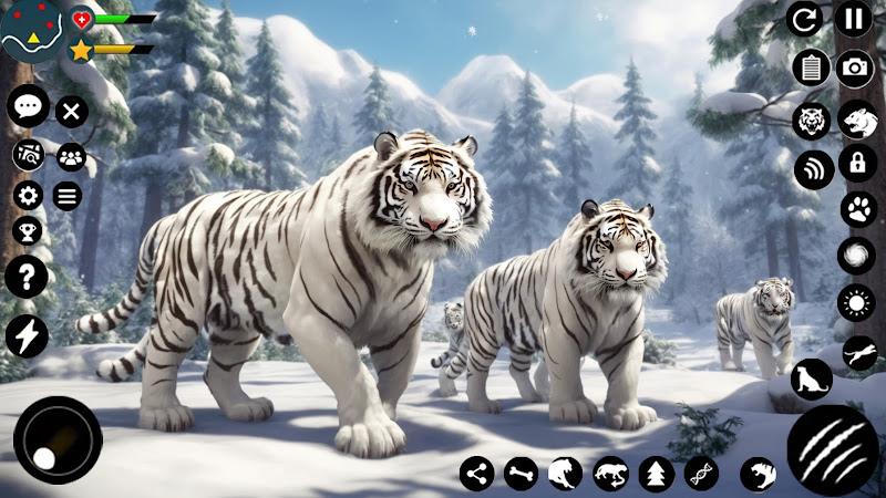 Arctic White Tiger Family Sim  Screenshot 3