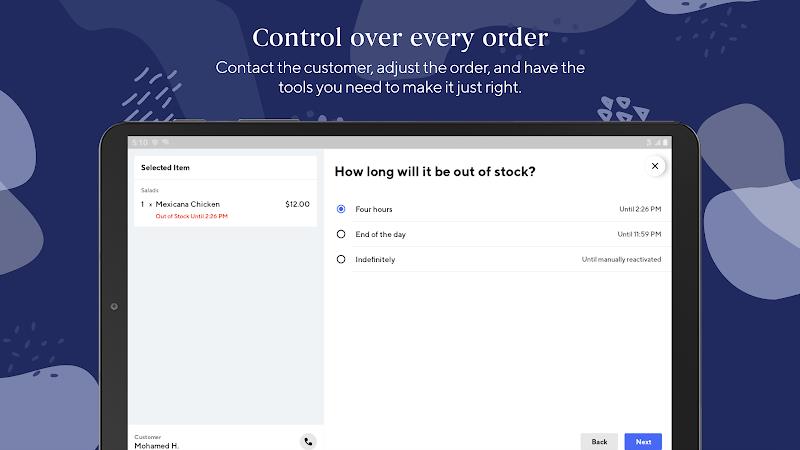 DoorDash Order Manager  Screenshot 2