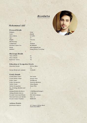 Marriage Biodata Maker  Screenshot 7