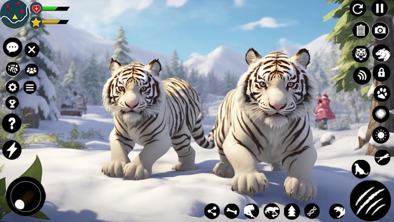 Arctic White Tiger Family Sim  Screenshot 16