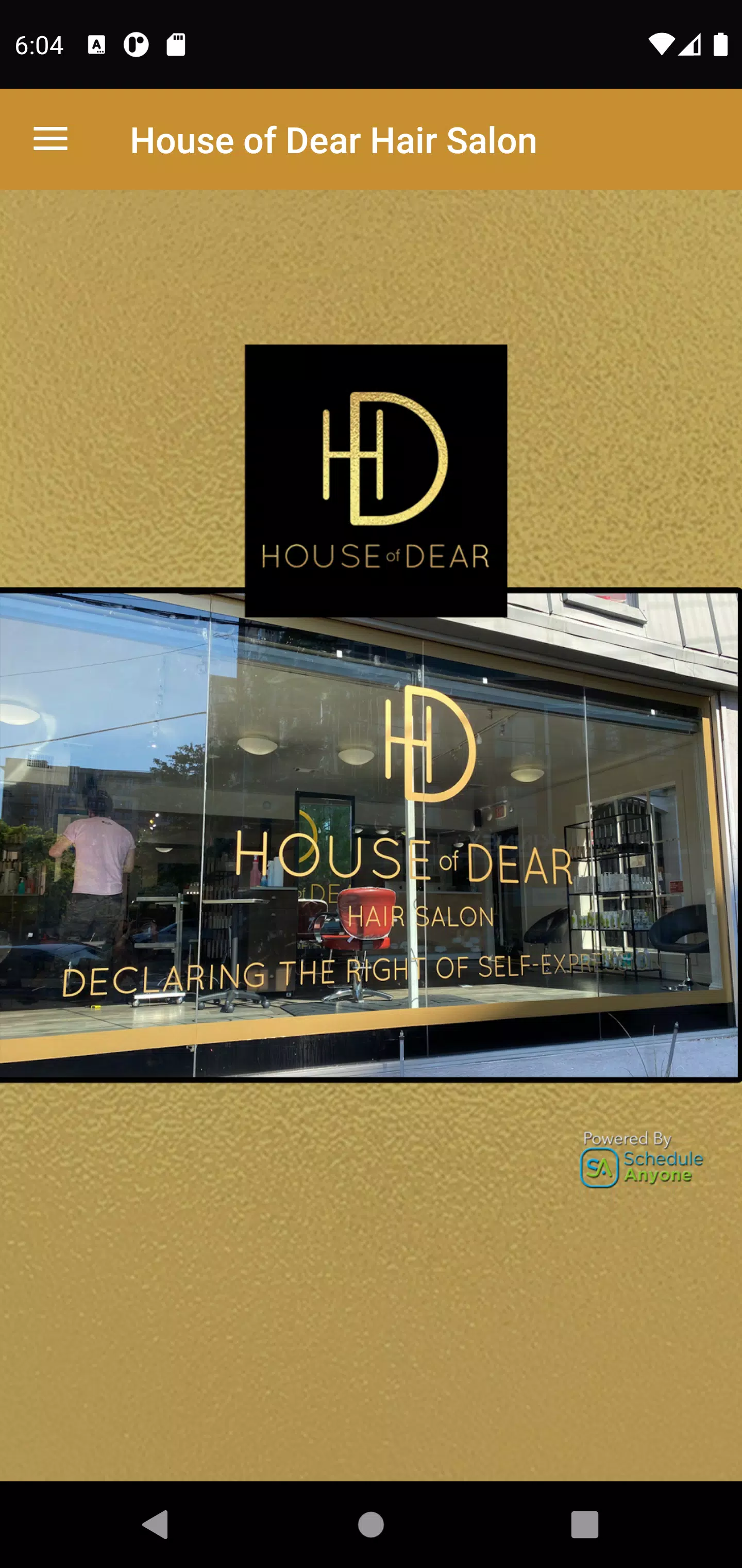 House of Dear Hair Salon  Screenshot 1