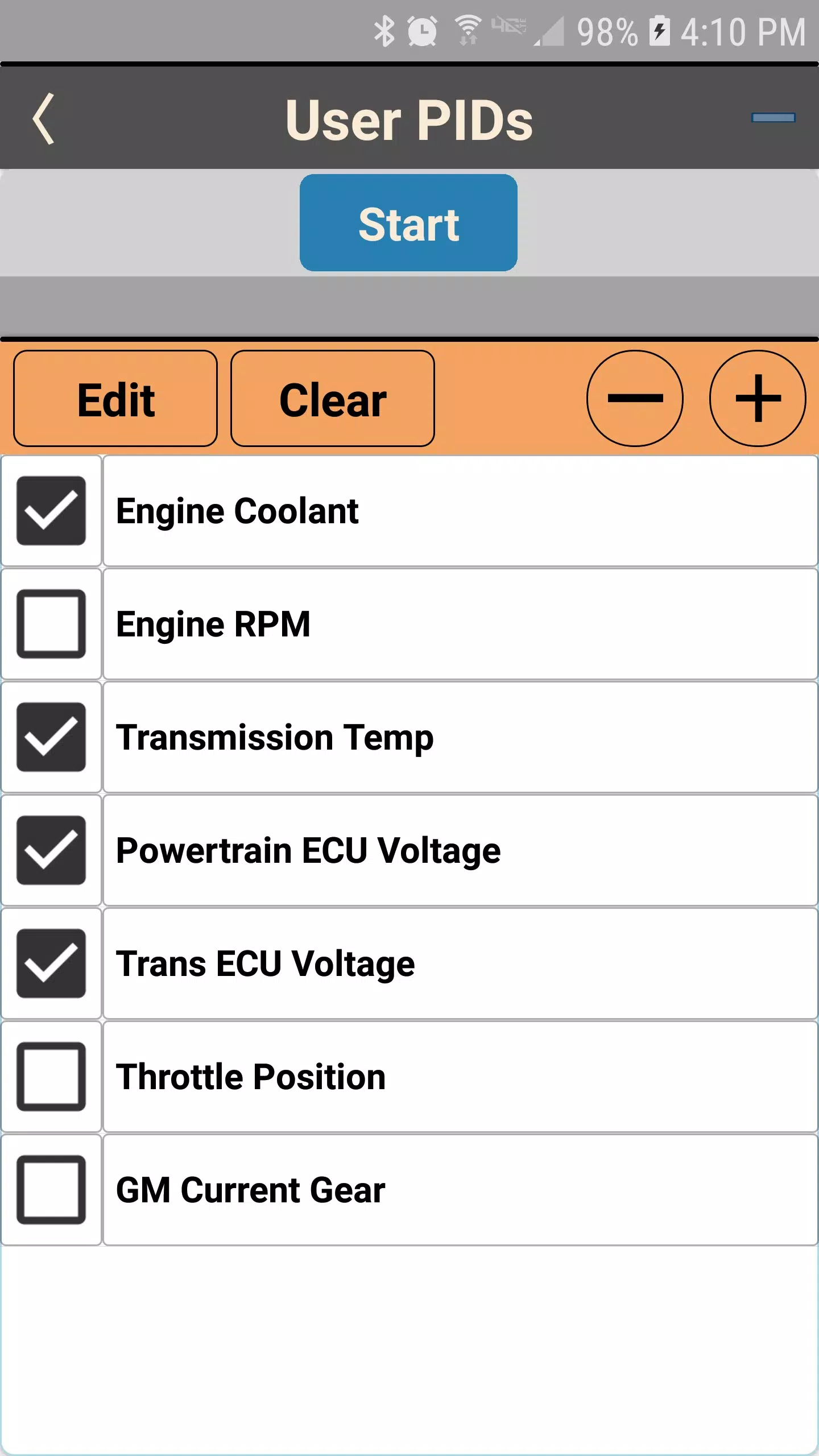 OS OBD2 Interface  Screenshot 4