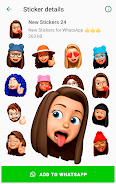 Emoji Stickers for WhatsApp  Screenshot 2