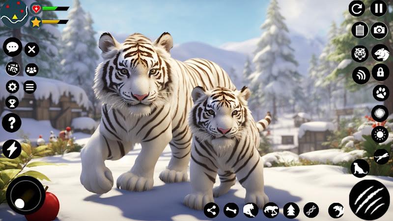 Arctic White Tiger Family Sim  Screenshot 12