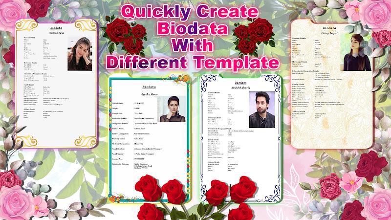 Marriage Biodata Maker  Screenshot 2