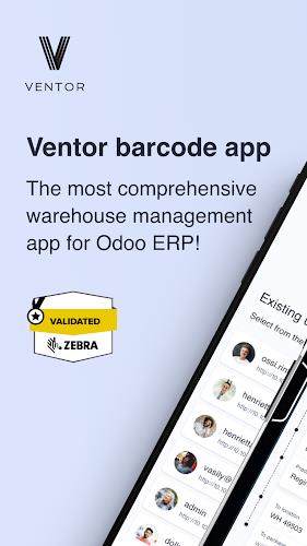 Ventor: Odoo inventory manager  Screenshot 1