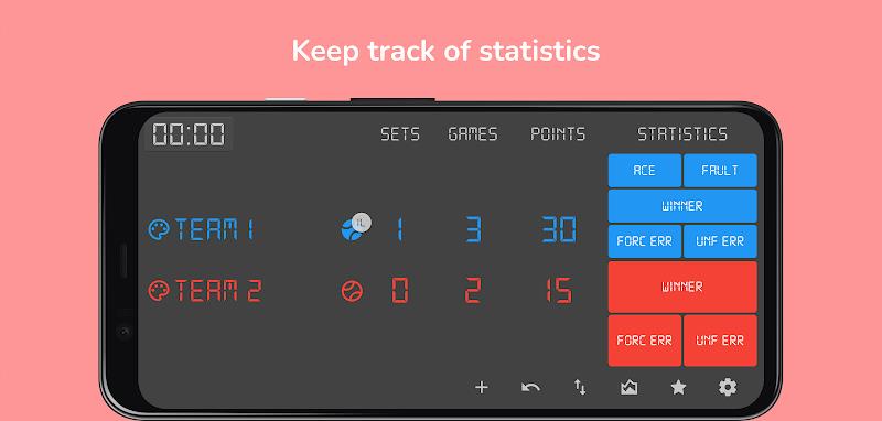 Padel scoreboard  Screenshot 2