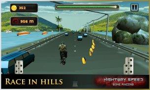 Highway Speed Motorbike Racer  Screenshot 1