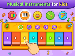 Baby piano, drums, xylophone..  Screenshot 1