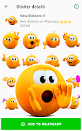 Emoji Stickers for WhatsApp  Screenshot 4