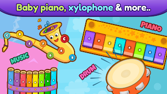 Baby piano, drums, xylophone..  Screenshot 8