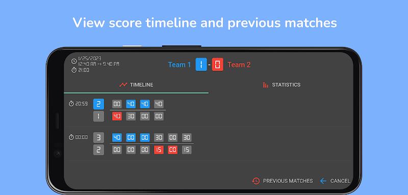 Padel scoreboard  Screenshot 3