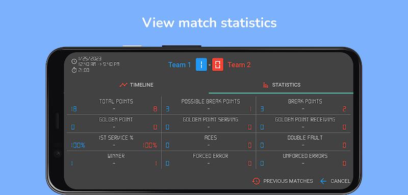 Padel scoreboard  Screenshot 4