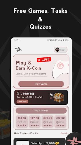 X-Reward & Gift Card  Screenshot 1