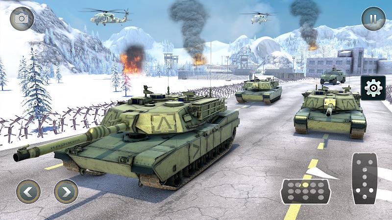 Truck Simulator Army Games 3D  Screenshot 6