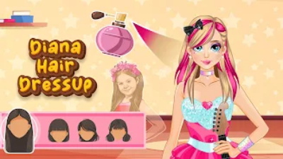 Diana Make Up - Dress Up Game  Screenshot 3