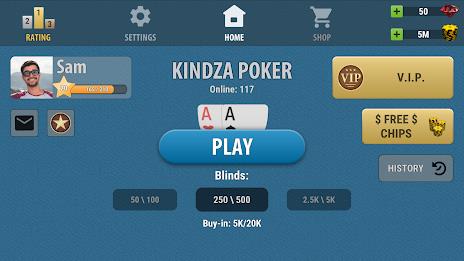 Kindza Poker - Texas Holdem  Screenshot 4