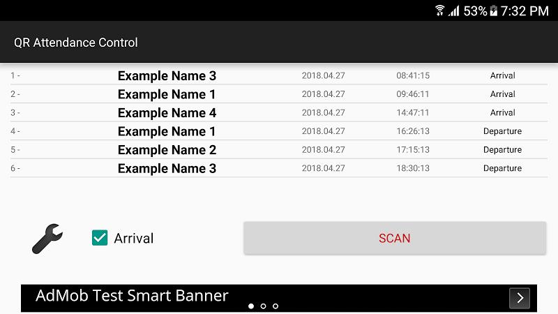 QR Attendance Control  Screenshot 4