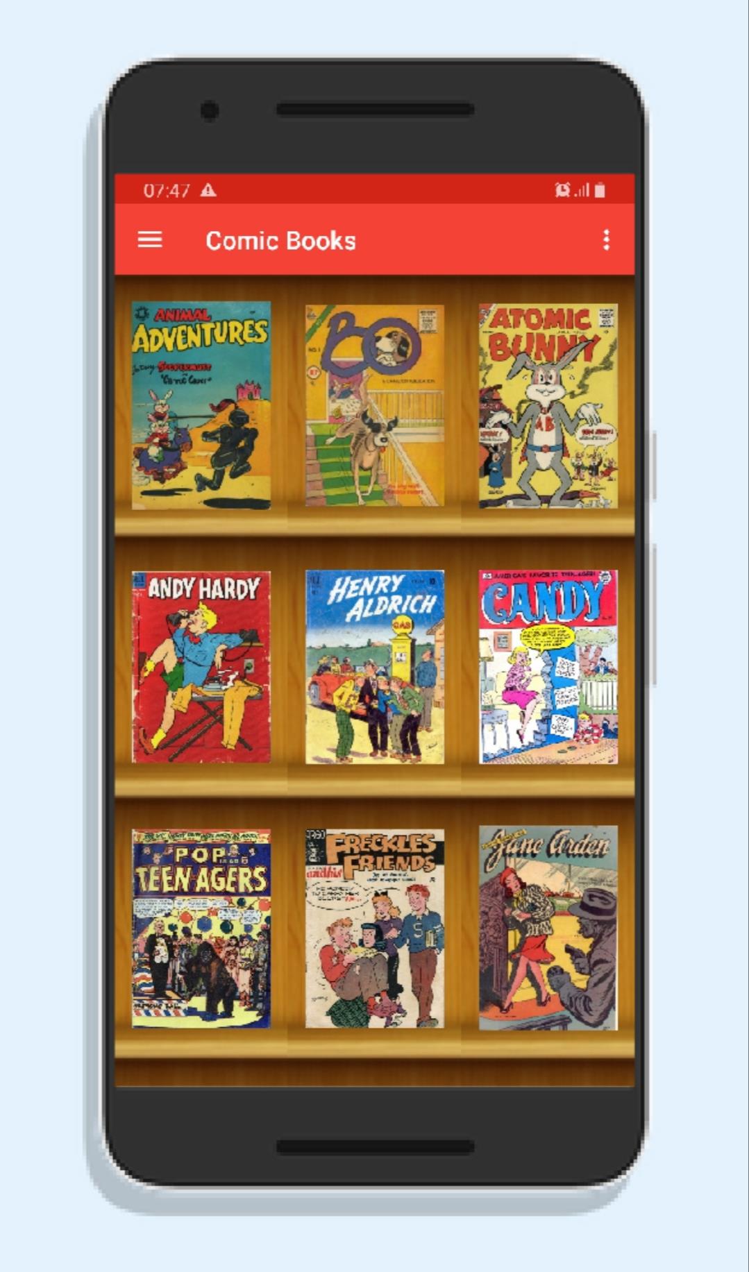 Comic Books - CBZ, CBR Reader  Screenshot 6