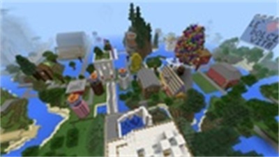 best village MCPE map  Screenshot 3