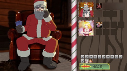 Strip BlackJack with Miss Claus  Screenshot 1