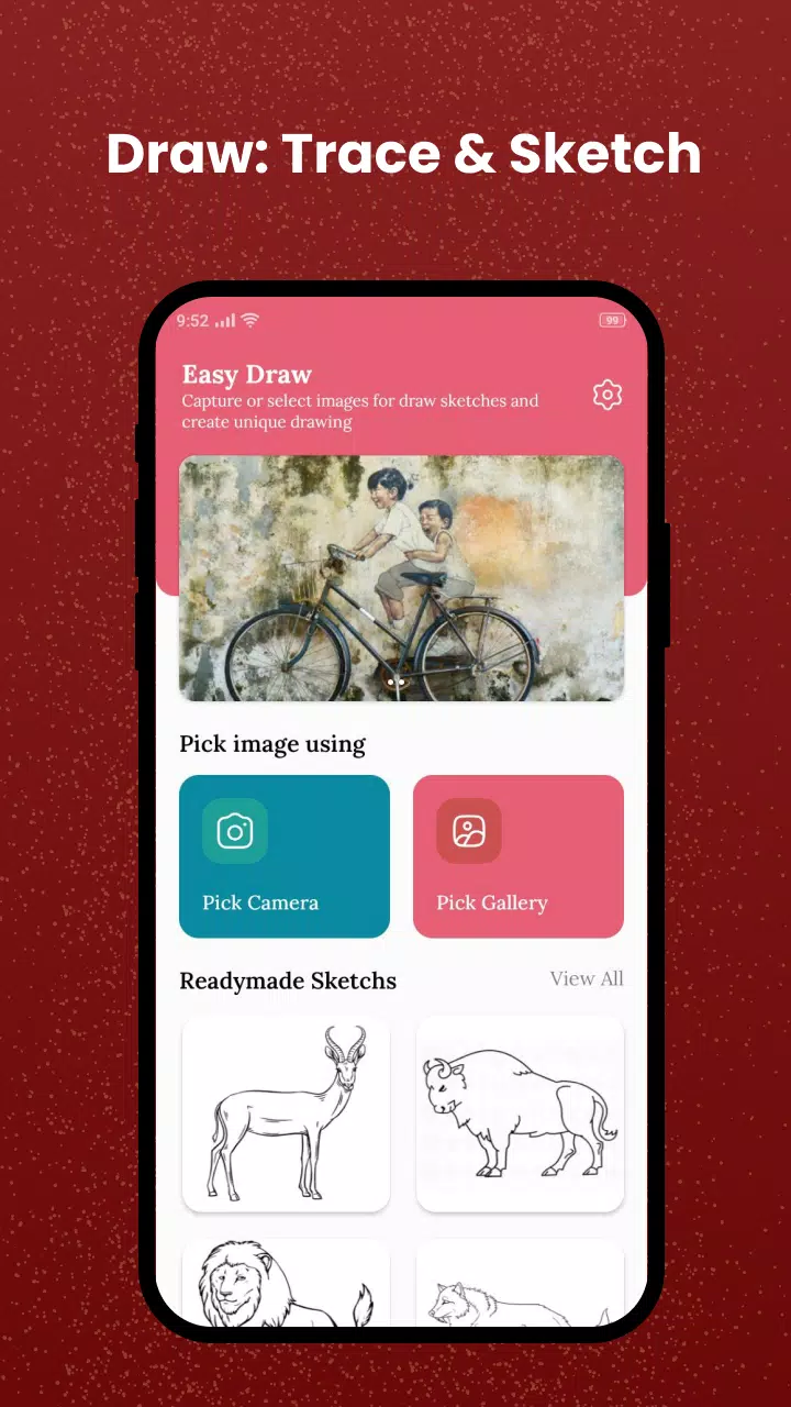 Easy Draw - Trace & Sketch  Screenshot 1